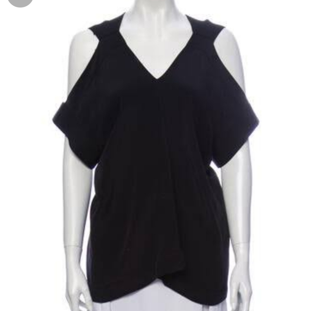 Roland Mouret black off the shoulder top
